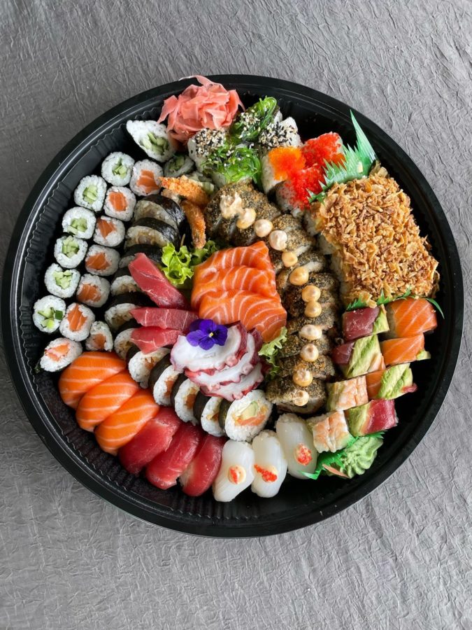 An example of the delicious sushi options found at Tanoshii.

Photo Credit: Peter B.